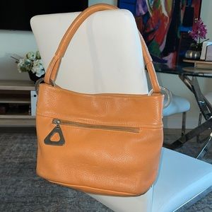 Peter Kent Orange Leather Bag.